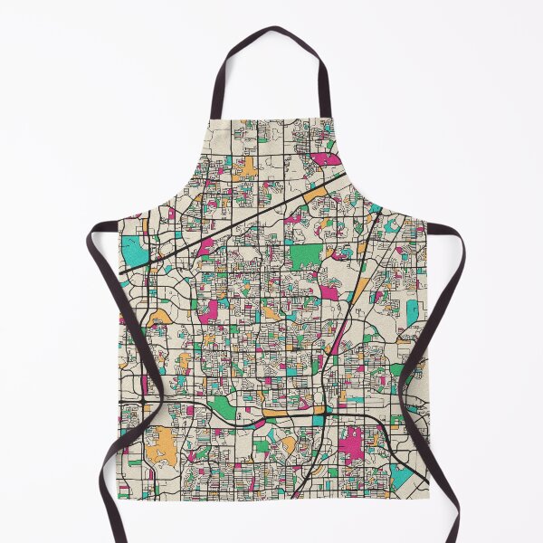 Item preview, Plano, Texas Street Map designed and sold by A Deniz Akerman.