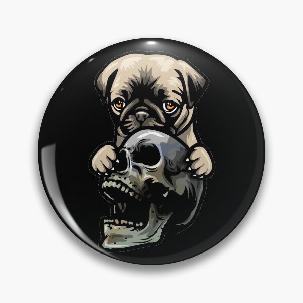 Item preview, Cute Pug Skull  designed and sold by IPRINT Clothing.