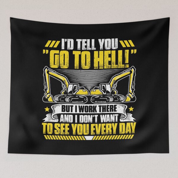 Item preview, Heavy Equipment Operator Excavator Driver Digger designed and sold by Krautshirts.