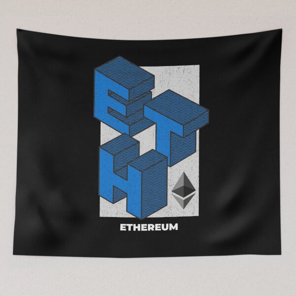 Item preview, Ethereum (ETH) Isometric 3D design designed and sold by Bitcoin-Fashion.