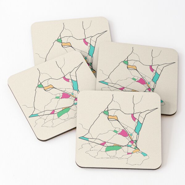 Item preview, Port Elizabeth, South Africa Street Map designed and sold by A Deniz Akerman.