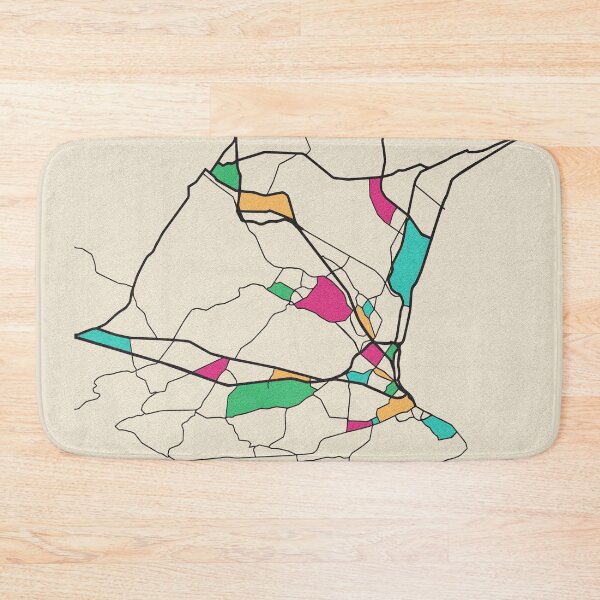 Item preview, Port Elizabeth, South Africa Street Map designed and sold by A Deniz Akerman.