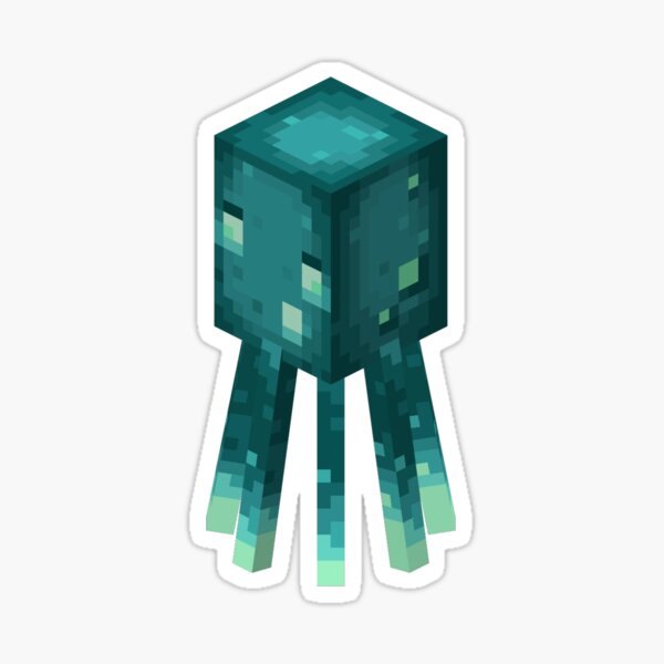 Glowsquid Pegatina