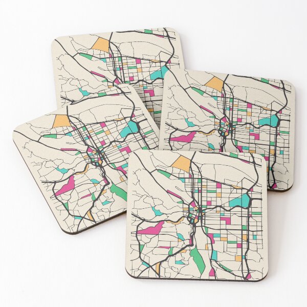 Item preview, Portland, Oregon Street Map designed and sold by A Deniz Akerman.