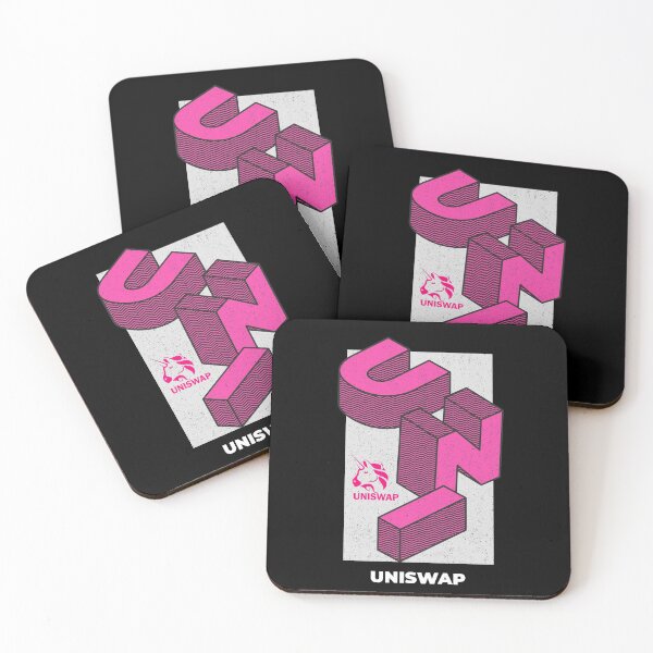 Item preview, Uniswap (UNI) Isometric 3D design designed and sold by Bitcoin-Fashion.