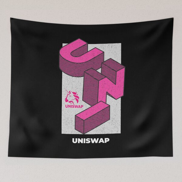 Item preview, Uniswap (UNI) Isometric 3D design designed and sold by Bitcoin-Fashion.