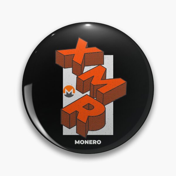 Item preview, Monero (XMR) Isometric 3D design designed and sold by Bitcoin-Fashion.