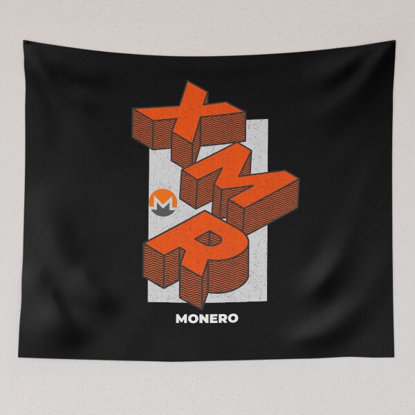 Item preview, Monero (XMR) Isometric 3D design designed and sold by Bitcoin-Fashion.