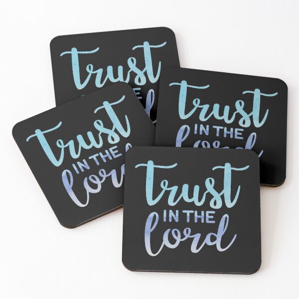 Item preview, Trust in the Lord designed and sold by themoodydecor.