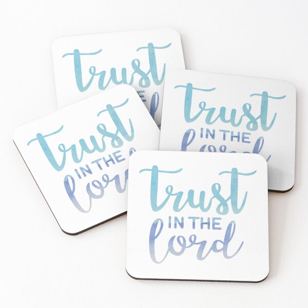Item preview, Trust in the Lord designed and sold by themoodydecor.