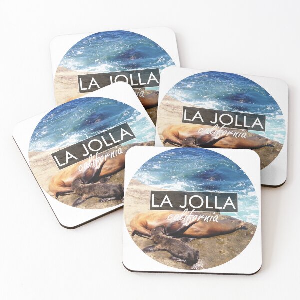 Item preview, La Jolla San Diego California Mother and Daughter Seal  designed and sold by citrusapple.