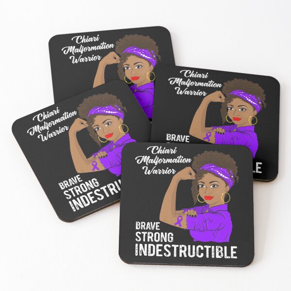 Item preview, Chiari Malformation Warrior Indestructible Awareness designed and sold by ZNOVANNA.