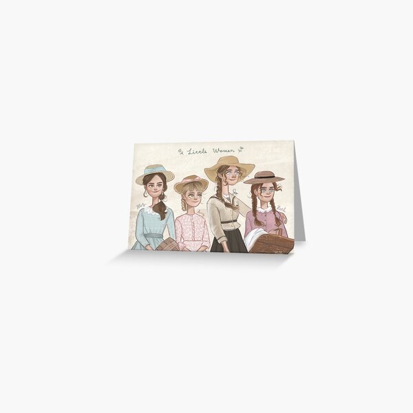 Little Women Greeting Card