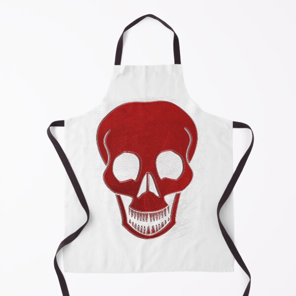 Item preview, leather stitched skull red designed and sold by filippobassano.