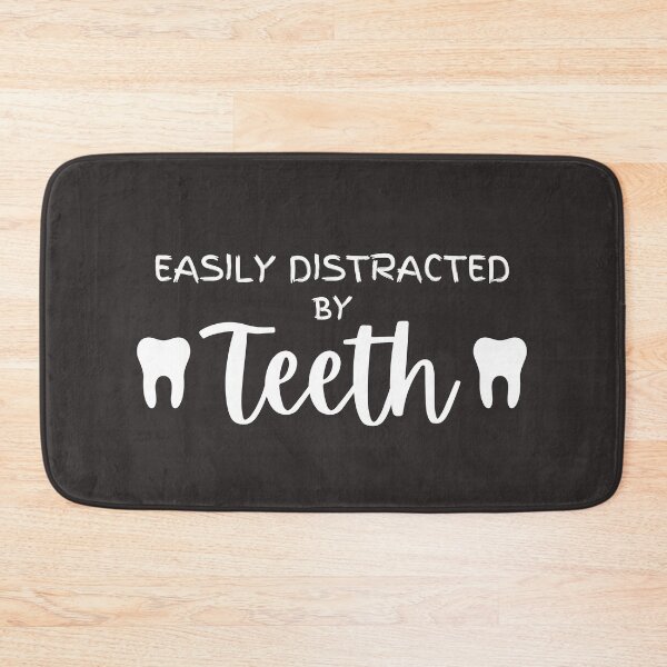 Item preview, Easily Distracted By Teeth designed and sold by AscendMerch.