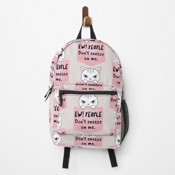 Item preview, ew people sarcastic cat kawaii cat pocket designed and sold by GoodyLeo.