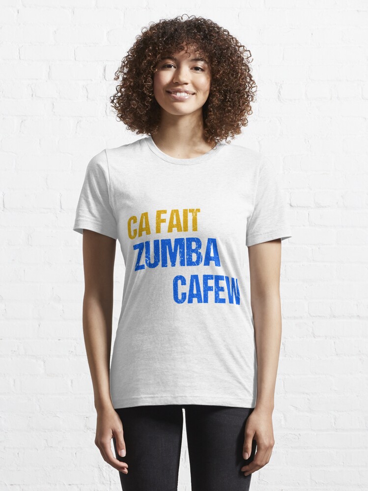 Tee shirt zumba online cafew