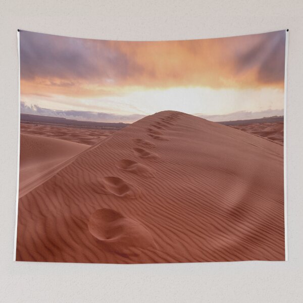 Item preview, Sahara desert near Merzouga, Morocco at sunset designed and sold by mitzobs.