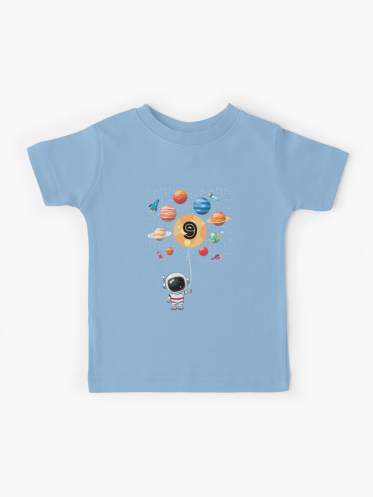 9ème anniversaire astronaute 9 ans garçon cadeau' T-shirt manches longues  Bébé