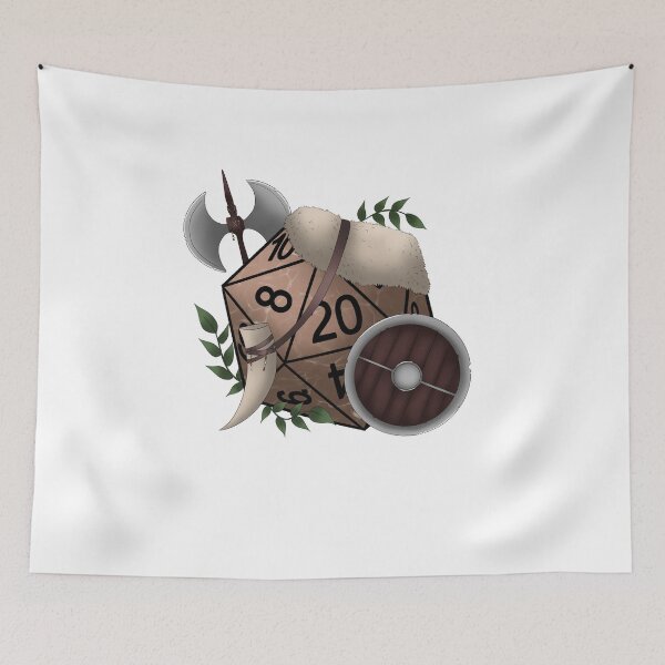 Item preview, Barbarian Class D20 - tabletop gaming dice designed and sold by Avani98.