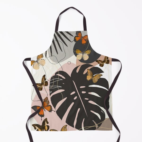 Item preview, Minimal Monstera Butterfly Palm Finesse #1 #tropical #decor #art designed and sold by Anita's & Bella's Art.