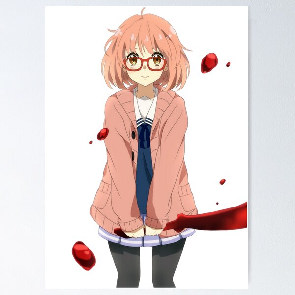 Kyoukai No Kanata Movie I'll Be Here - Mirai-Hen Anime Art Poster – My Hot  Posters