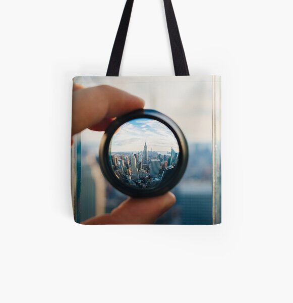 Inscription Neon Window Light Glass Tote Bag Purse Handbag For Women Girls