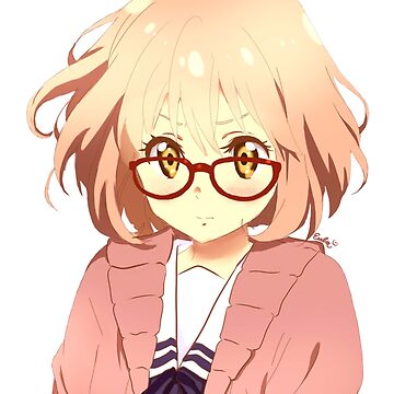 Kyoukai no Kanata - Angry Mirai Greeting Card for Sale by baconmastery