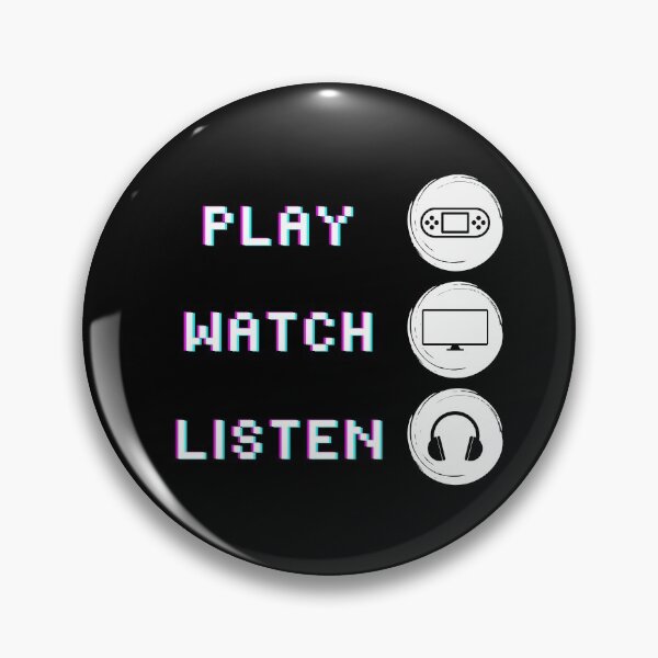 Artikelvorschau, Spielen Watch Listen Gamer entworfen und verkauft von CecileMJ.