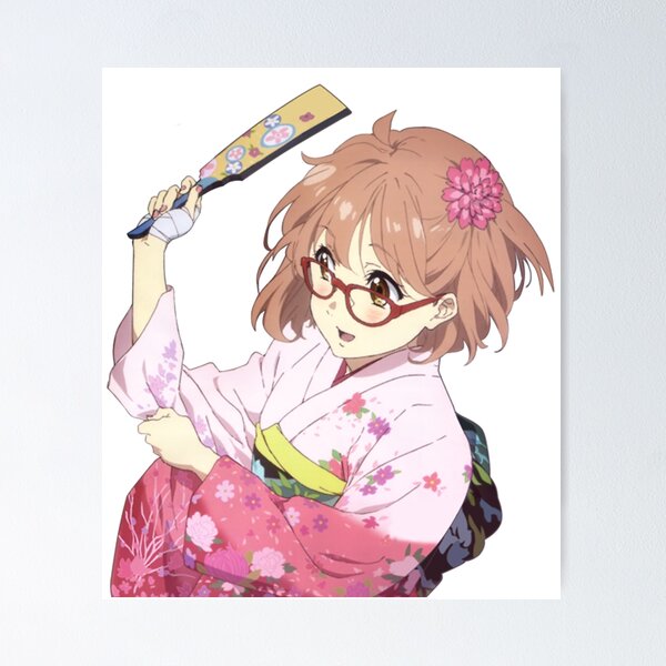 V6407 Mirai Kuriyama Kyoukai no Kanata Anime Manga Decor WALL POSTER PRINT