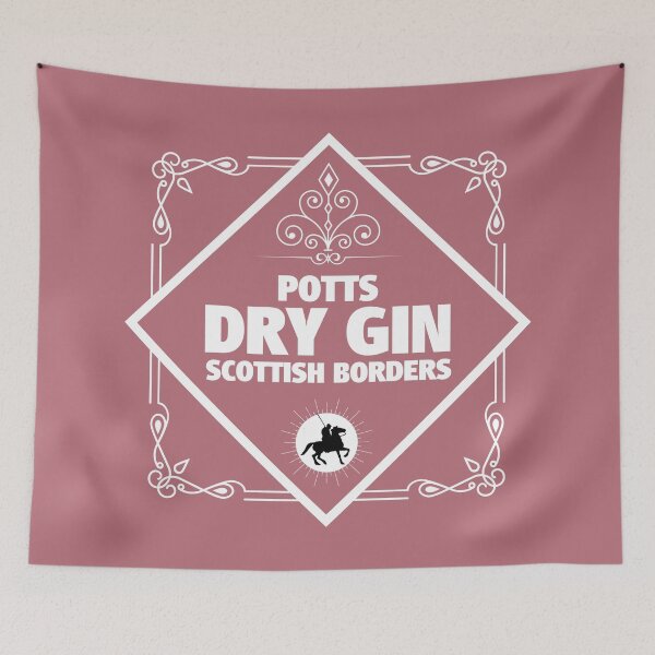 Item preview, POTTS GIN Label | Border Reivers designed and sold by yourscotborders.