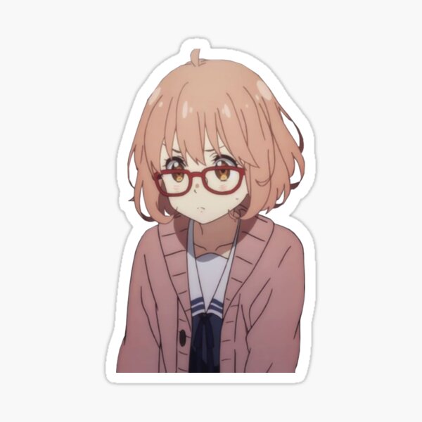 Mirai Kuriyama #2 - Kyoukai no Kanata Sticker for Sale by Animeager