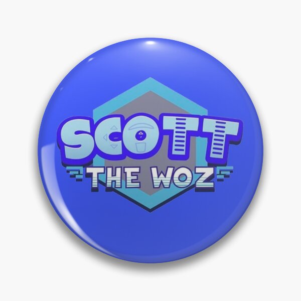 Item preview, Scott the woz logo designed and sold by memelordKING.