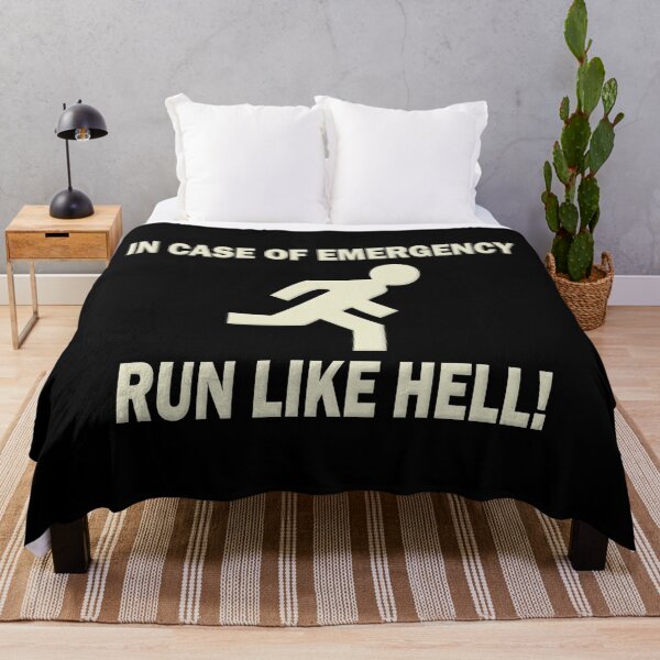Item preview, In Case of Emergency Run Like Hell designed and sold by DrivingAviation.