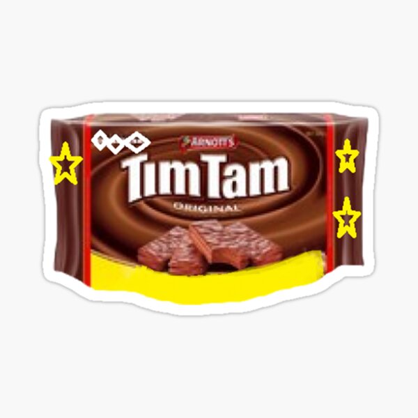 Buy Tim Tams Sticker, Vinyl Sticker, Australian Biscuit Stickers, Aussie  Iconic Sticker, Tim Tam Biscuit Decal Sticker, Aussie Sticker Online in  India 