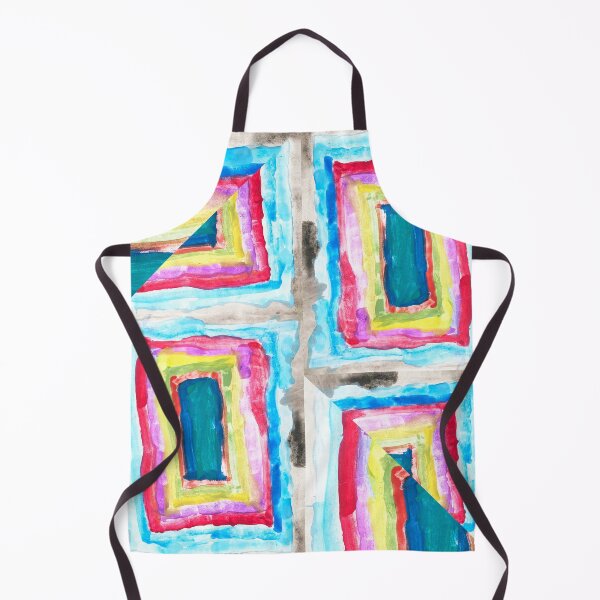 Item preview, Geometric child painted colourful pattern designed and sold by GodaCic.