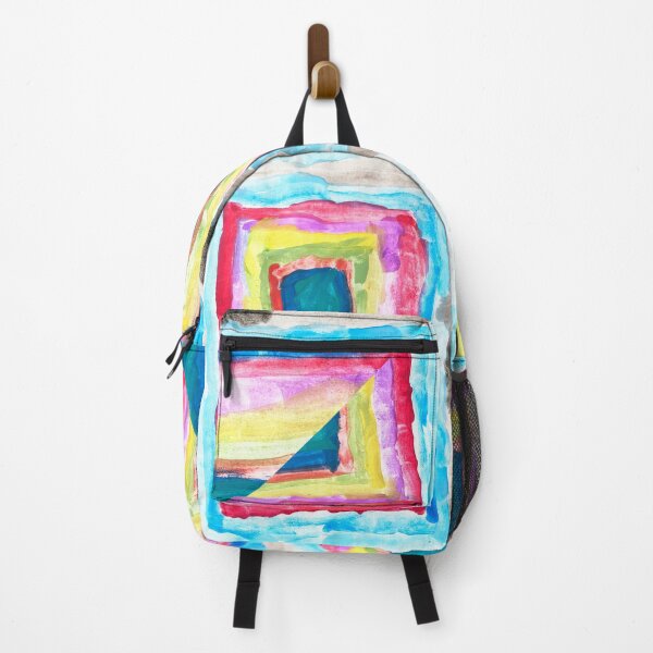 Item preview, Geometric child painted colourful pattern designed and sold by GodaCic.