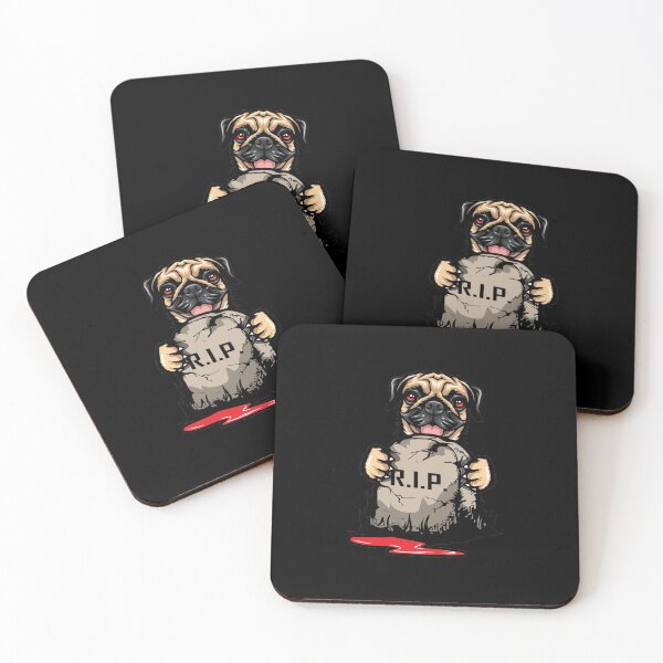 Item preview, Pug Grave Stone designed and sold by IPRINT Clothing.