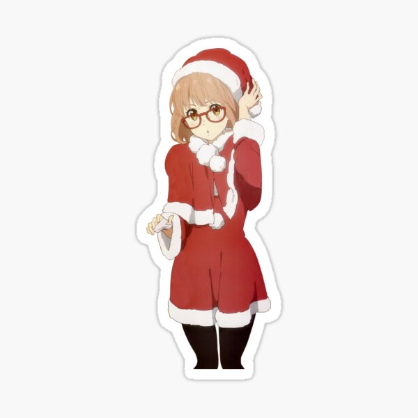 Mirai Kuriyama Bunny - Kyoukai no Kanata Sticker for Sale by Awesomedeer