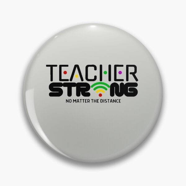 Item preview, Teacher Strong No Matter The Distance designed and sold by Easyas.