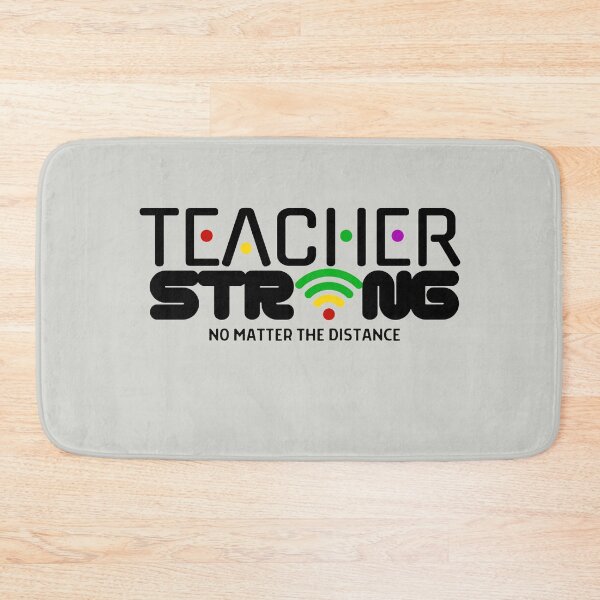 Item preview, Teacher Strong No Matter The Distance designed and sold by Easyas.