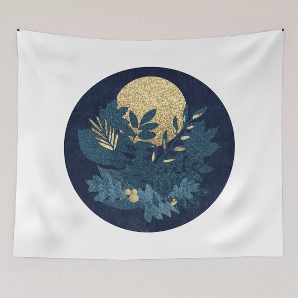 Item preview, Full Moon Golden October Leaves designed and sold by masatomio.