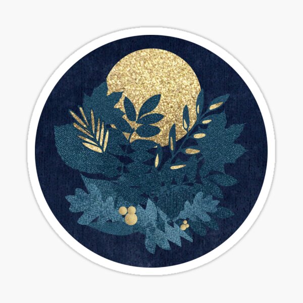 Item preview, Full Moon Golden October Leaves designed and sold by masatomio.