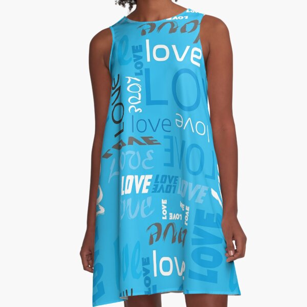 Words of Love Gallery A-Line Dress