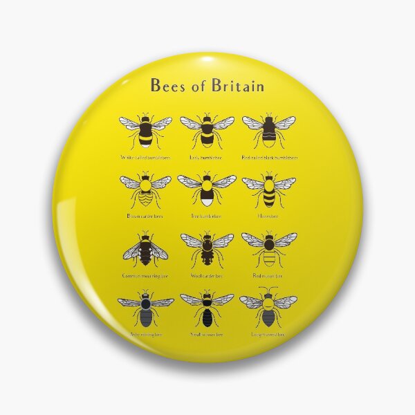Item preview, Bees of Britain designed and sold by thelake-goose.
