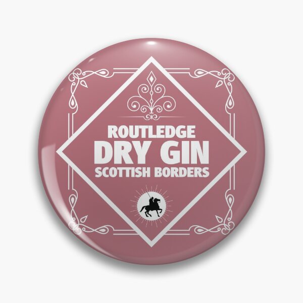 Item preview, ROUTLEDGE GIN Label | Border Reivers designed and sold by yourscotborders.
