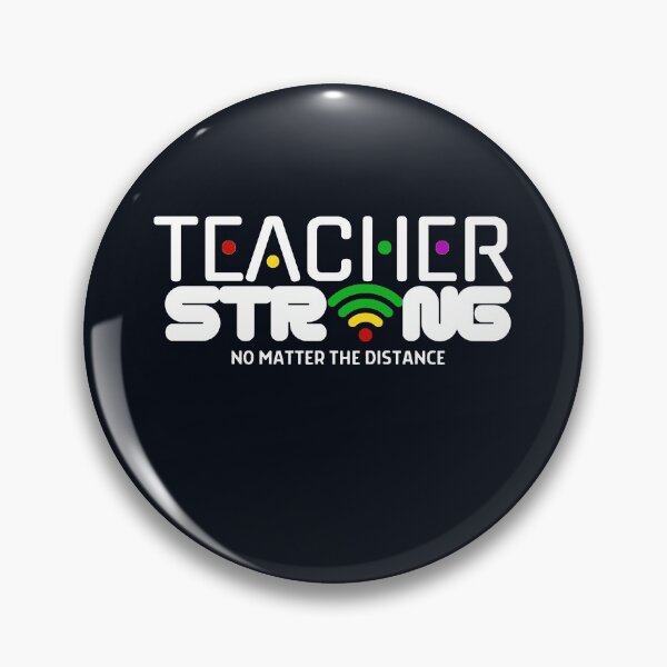 Item preview, Teacher Strong No Matter The Distance designed and sold by Easyas.