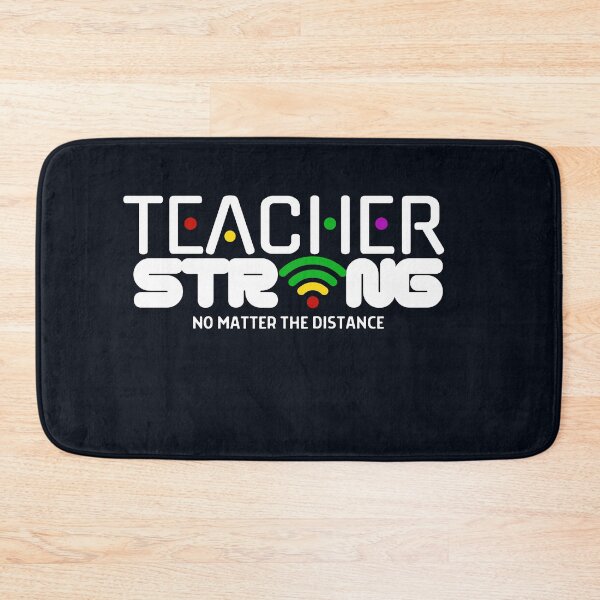 Item preview, Teacher Strong No Matter The Distance designed and sold by Easyas.