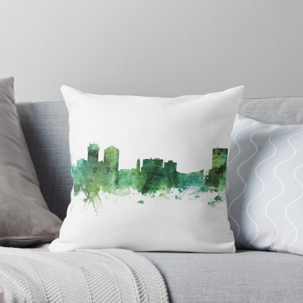 Artikelvorschau, Wichita Kansas Skyline entworfen und verkauft von ArtPrints.