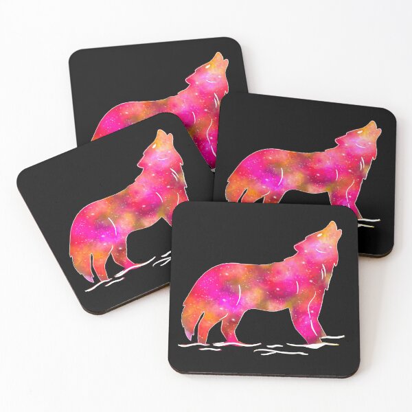 Item preview, Wolf Howling Universe designed and sold by ethnicdrawing.